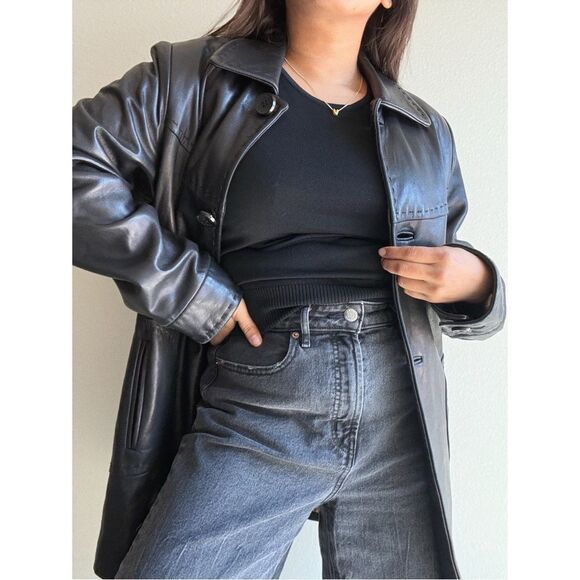 dana bachman soft butter leather jacket - Picture 7 of 11